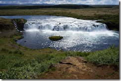 Faxa Foss (salmon ladder on the left)