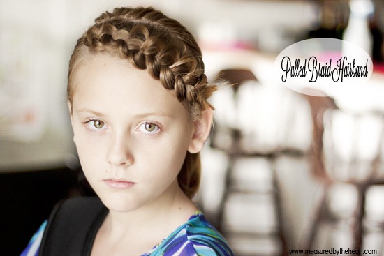 pulled braid hairband pulled braid hairband