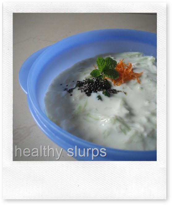  Chilled Bottle gourd raita