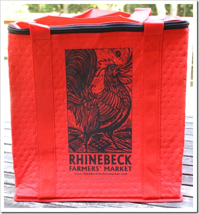 rhinebeck farmers market insulated tote bag rhinebeck farmers market insulated tote bag