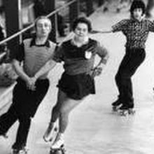 Rollerskating at the IMA