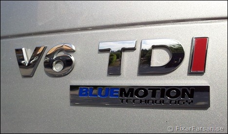 Touareg V6 TDI Blue Motion Emblem