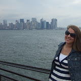 Manhattan from Liberty Island