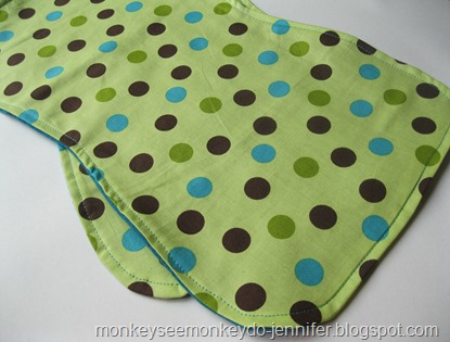 polka dot burp cloth (3) polka dot burp cloth (3)