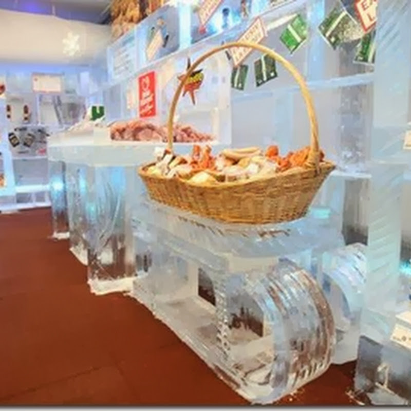 Primul magazin de gheata din lume , inaugurat la Bucuresti