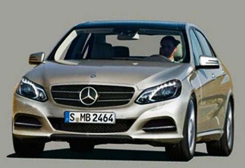 Mercedes E Class facelift front