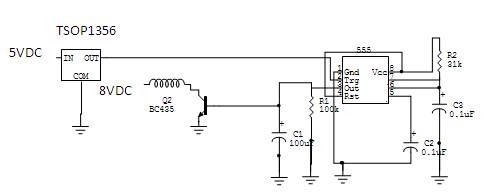MICROCONTROLLER BASED AUTOMATIC VEHICLE CONTROL transmitter circuit MICROCONTROLLER BASED AUTOMATIC VEHICLE CONTROL transmitter circuit