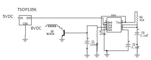 MICROCONTROLLER BASED AUTOMATIC VEHICLE CONTROL transmitter circuit