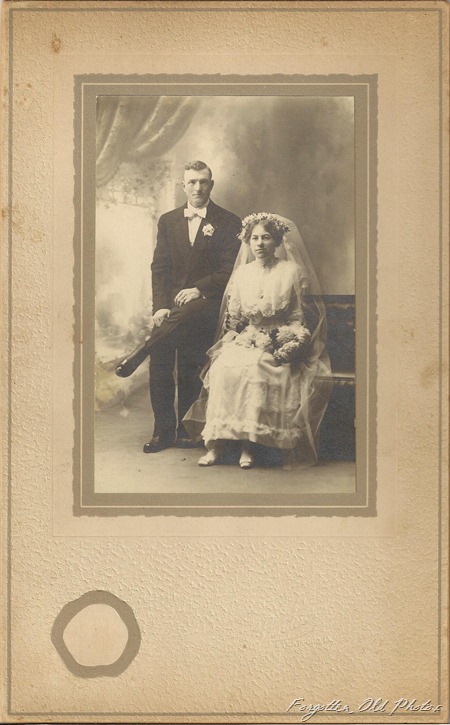 Wedding photo Friend or relative of Elmer Westling DL Antiques Wedding photo Friend or relative of Elmer Westling DL Antiques