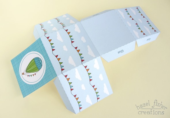 hot air balloon cupcake box tutorial 3 hot air balloon cupcake box tutorial 3