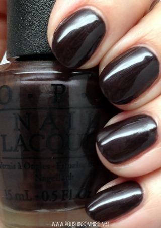OPI Love is Hot and Coal