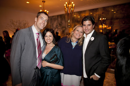 Dave and Dawn of One Girl Cookies, Claudia Hanlin of the Wedding Library and Anthony Luscia, special projects editor of Martha Stewart Weddings