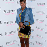 - New York, NY - 5/13/10 - BELVEDERE Pink Grapefruit Launch Party. Belvedere Vodka introduces its newest maceration, Pink Grapefruit. The Belvedere Pink Grapefruit Pop-Up is a full sensory experience, allowing guests to experience sophisticated, fresh cocktails in a fun, creative and all-Belvedere environment.  -PICTURED: Estelle  -PHOTO BY: Marion Curtis/Startraksphoto.com -Location: The Belvedere Pink Grapefruit Pop-Up    -MC304021.JPG  Startraks Photo New York, NY  For licensing please call 212-414-9464  or email sales@startraksphoto.com   Event # 395C1290118 Picture # 395C129801E