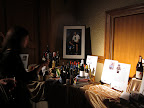 The hallway was lined with silent and live auction packages for bidders to inspect, with items ranging from Saints tickets or jewelry to custom blended wines or a vacation with Chef Emeril.