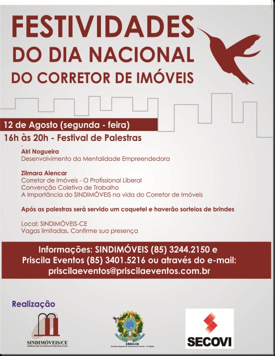 2013 SINDIMOVEIS - DIA DO CORRETOR NOVO