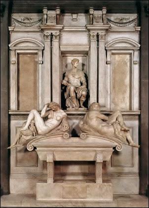 Michelangelo - Tomba di Giuliano de' Medici