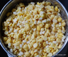 add soaked dal