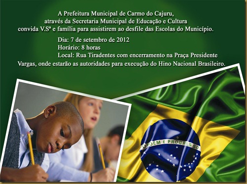 Convite 7 de setembro 2012 cópia Convite 7 de setembro 2012 cópia