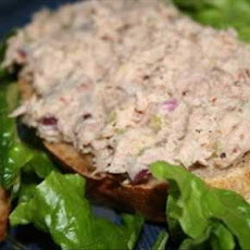 Tuna Salad Sandwich With Raisin Bread