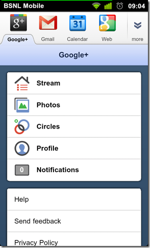 Google+ Mobile Web (Android, iOS)