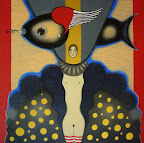 "THOUGHT" 40х40 (oil/acrylic on canvas)
