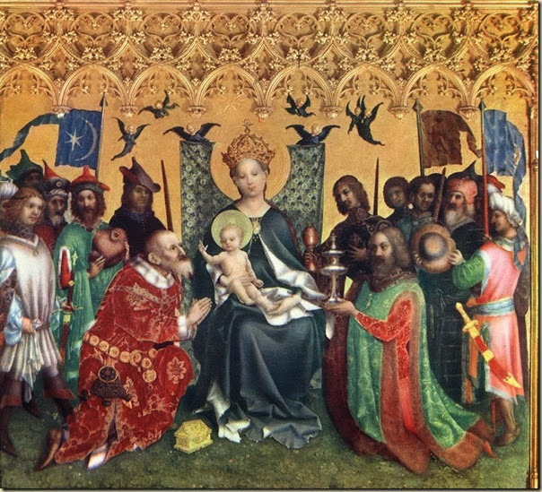 Stefan Lochner, Adoration des Mages 1440 Stefan Lochner, Adoration des Mages 1440