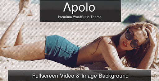 Apolo - Fullscreen Video & Image Background +Audio - Photography Creative