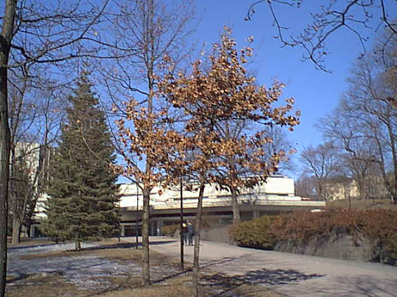 Park in early spring