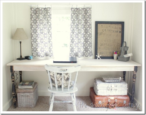 Shabby Chic Cottage Office