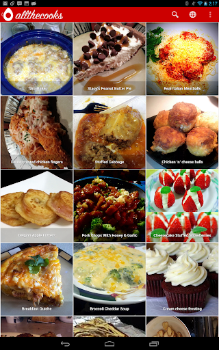 recipe-search for android screenshot