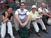 Waiting to enter the Vatican Museum