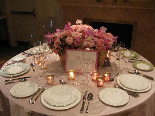 Just some of the Martha Stewart collection from Wedgewood on display at this beautiful table by Macy's.