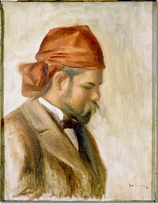 Portrait of Ambroise Vollard, c. 1899, Auguste Renoir