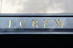 Outside the new J.Crew Bridal store. Outside the new J.Crew Bridal store.