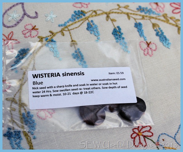 Garden love wisteria
