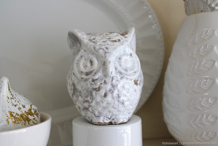 DIY Crackle Paint Owl via homework (13)