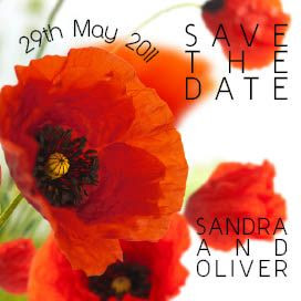 Poppies 1 Save the Date