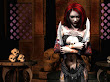 Fantasy Girl With Sculls And Knifes