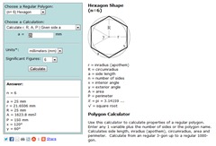 Hexagon Dimensions