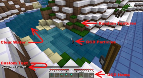 Minecraft 1.5.2 - FVDisco's OCD Remix Texture Pack 16x