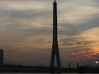 Bridge at sunset