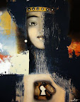 "Secrets of the heart" 40x50 (oil/acrylic)