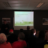 De presentatie door Robin Vervaet. We beginnen met een film van de viering van 50 jaar Vervaet.
