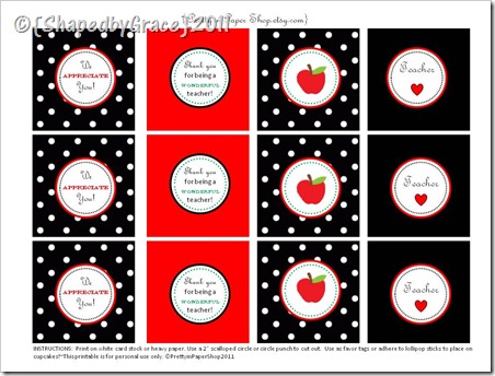 TeacherAppreciatePrintables TeacherAppreciatePrintables