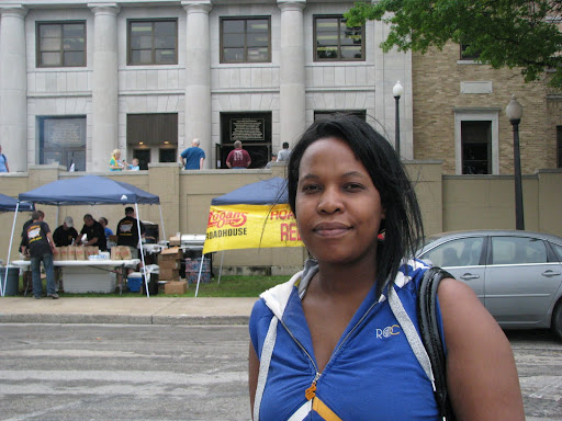 Emergency Room Nurse Carol Chinyani, who was on duty at St. John's Regional Health Center in Joplin during the tornado.
(Photo credit: Jennifer Moore)