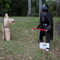Scarecrows at Tamborine Mountain Scarecrow Festival