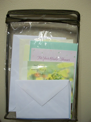 Or a greeting card organizer.