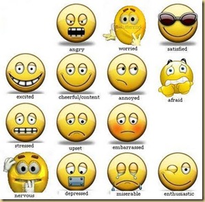 adjectives of emotions