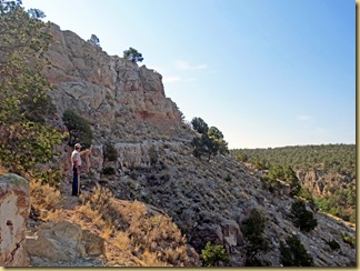 2013-07-07 - NM, Bluewater Lake State Park - Hiking Trail to Dam Overlook -006