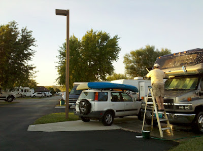 Hart Ranch allowed washing! The only RV park all summer that did!